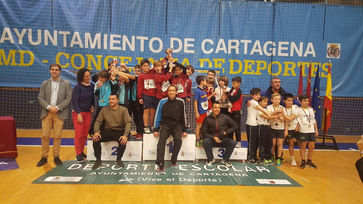 Categora benjamn de 'Jugando al Atletismo'