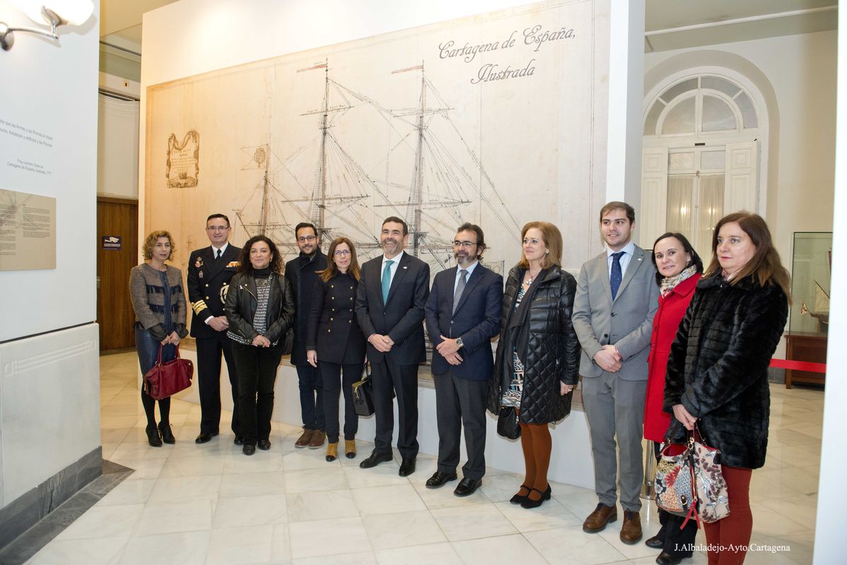 El Palacio Consistorial acoge una muestra sobre construcciones navales y la Cartagena de la epoca de la Ilustracion 2 102757