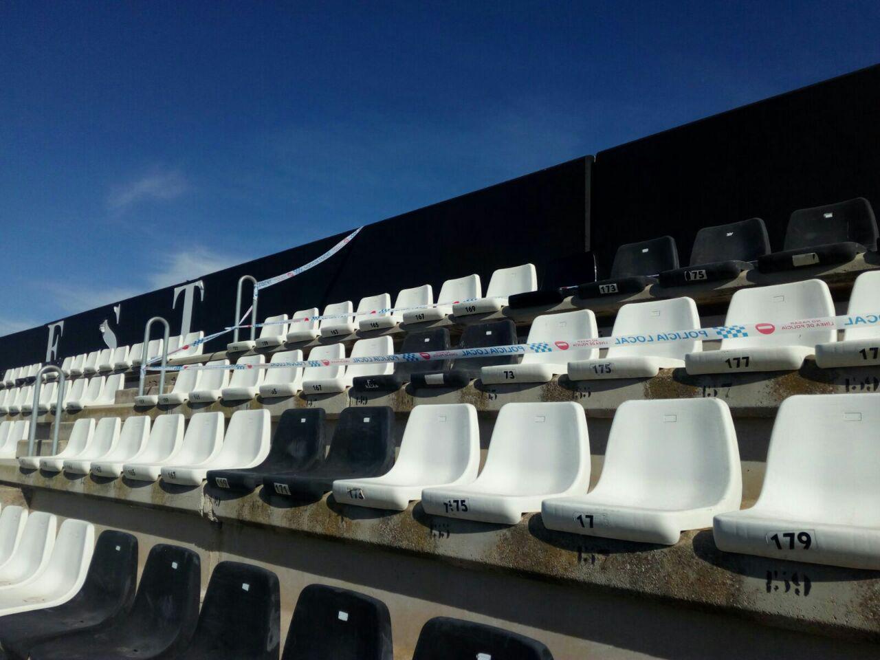 Mejoras en el estadio municipal Cartagonova