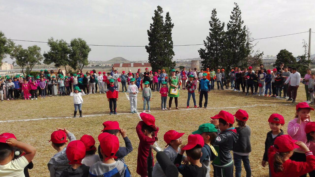 MAPS actividad 'por tu barrio limpio con el colegio Anibal