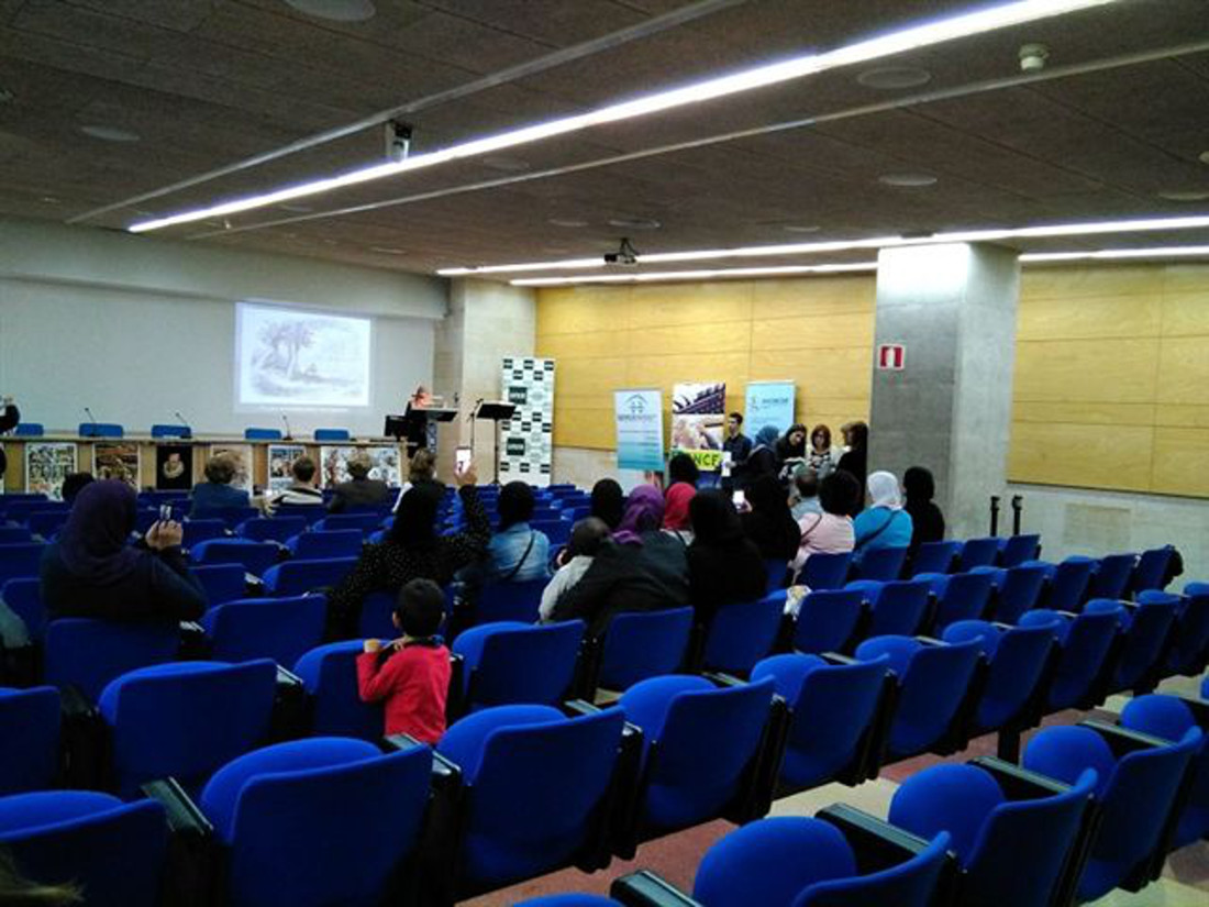 Participacin en la IV lectura del Quijote de las participantes del Taller de Promocin de la Mujer