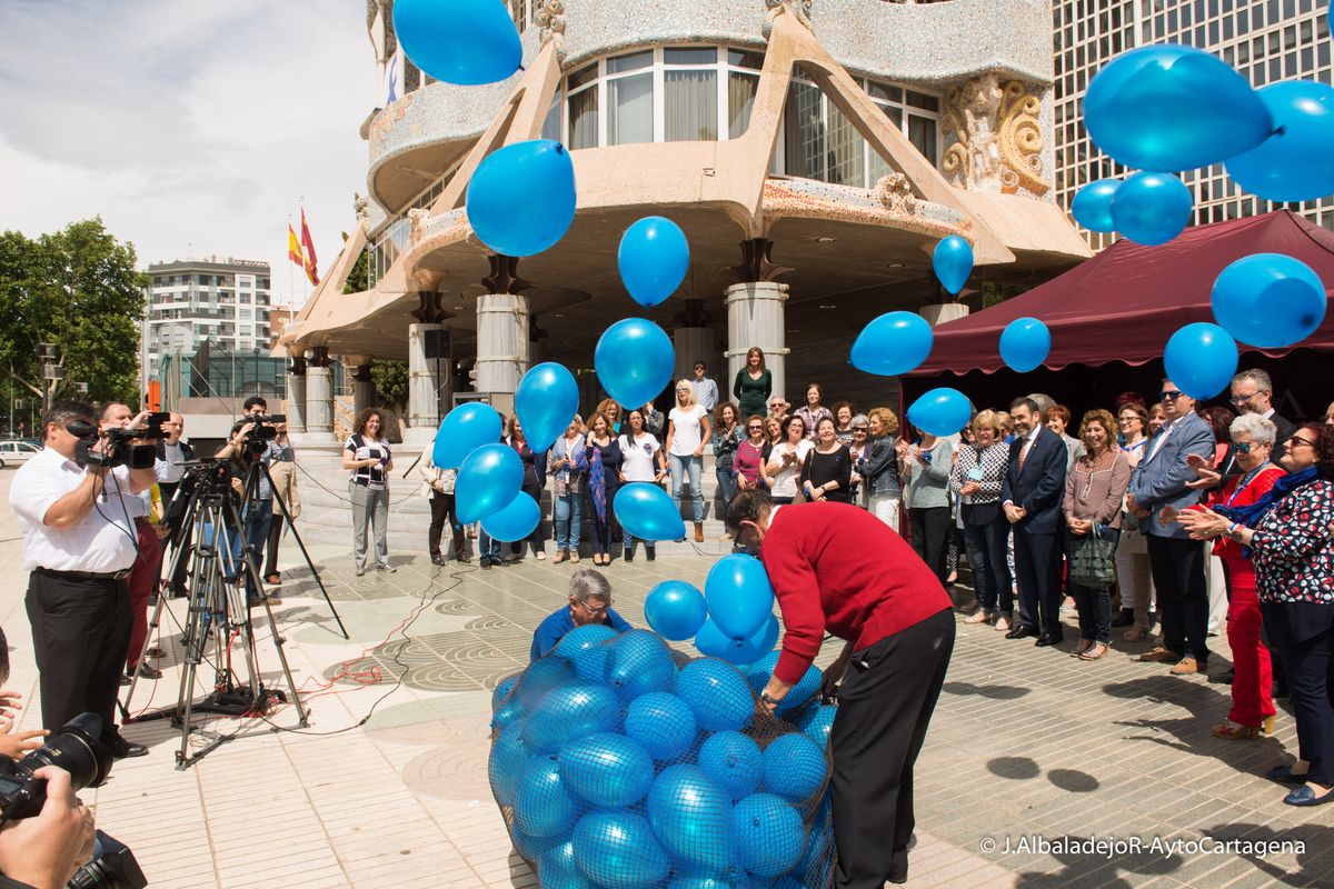 Lectura del manifiesto en solidaridad de los afectados por la fibromialgia