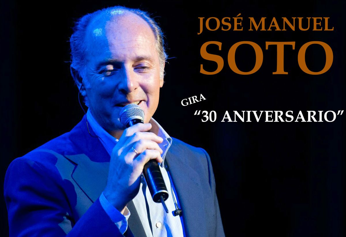 Cartel concierto 30 aniversario Soto