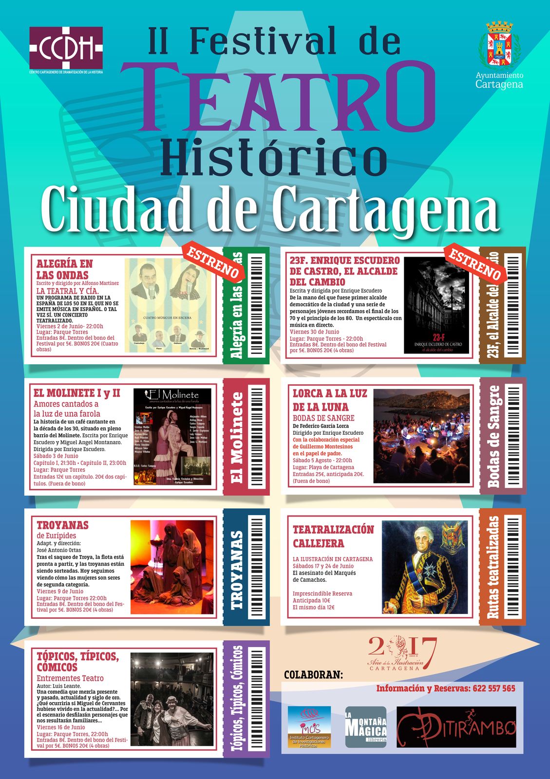 2º Festival de teatro Ciudad de Cartagena