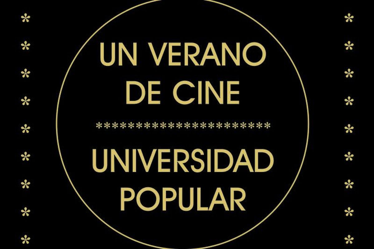 Cartel de 'Un verano de cine', de la Universidad Popular