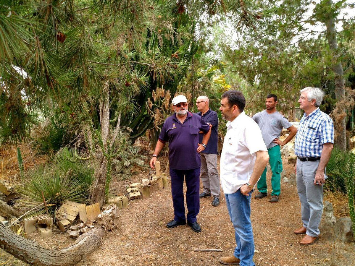 Visita al Huerto de Cndido en La Palma