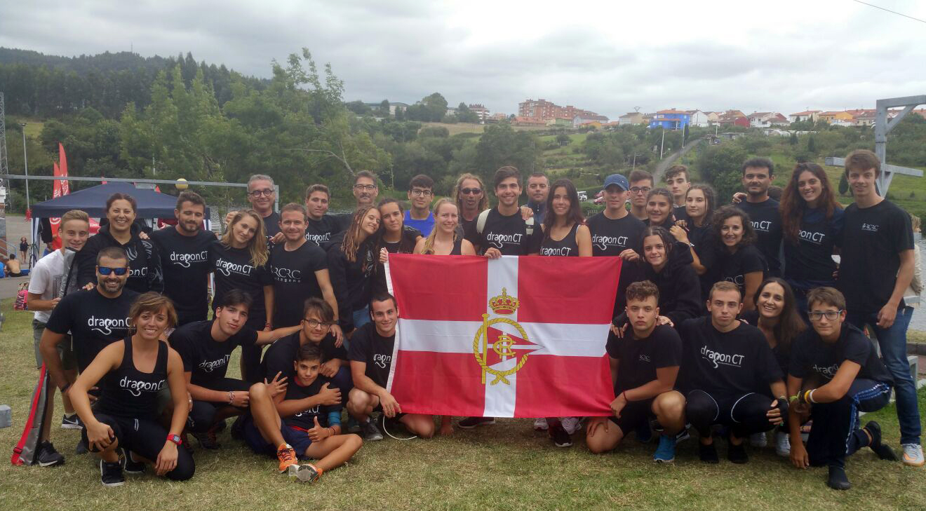 Real Club de Regatas de Cartagena en el II Campeonato de Espaa de Dragon Boat