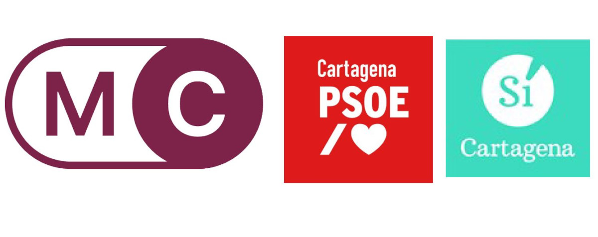 Logos MC, Psoe y S Cartagena