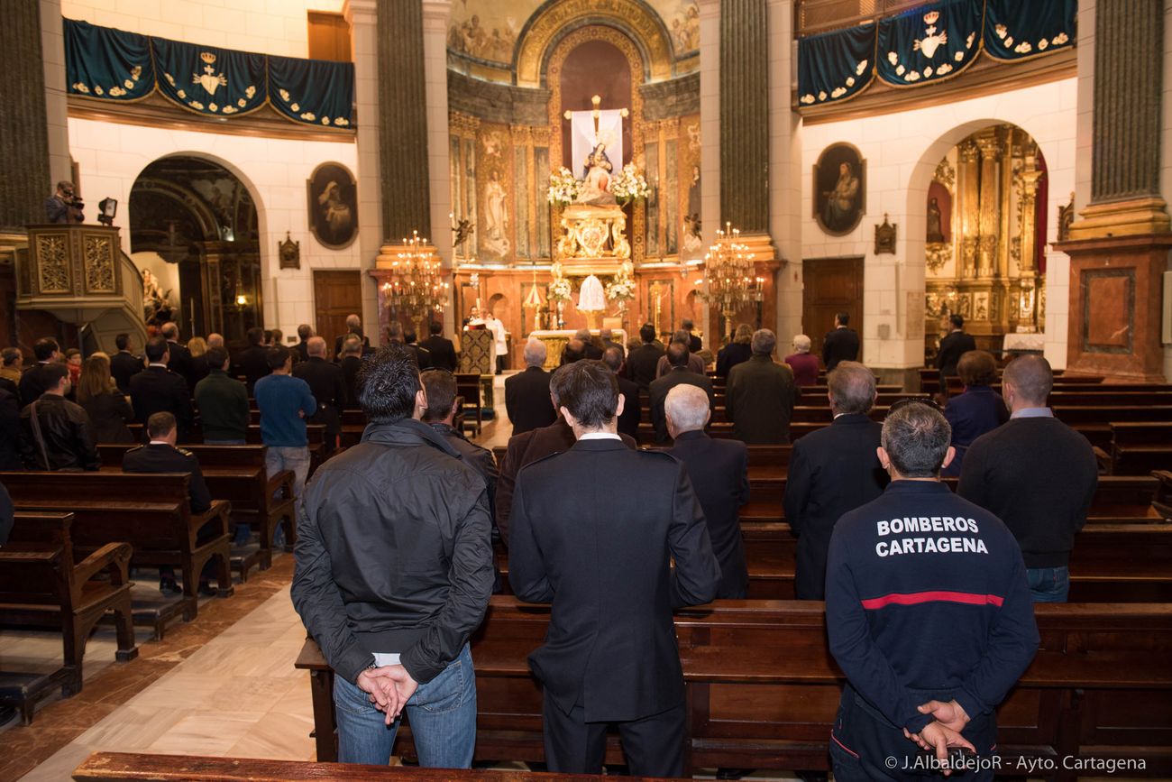 Los bomberos de Cartagena celebran el miercoles a su patron, San Juan de Dios 2 71298