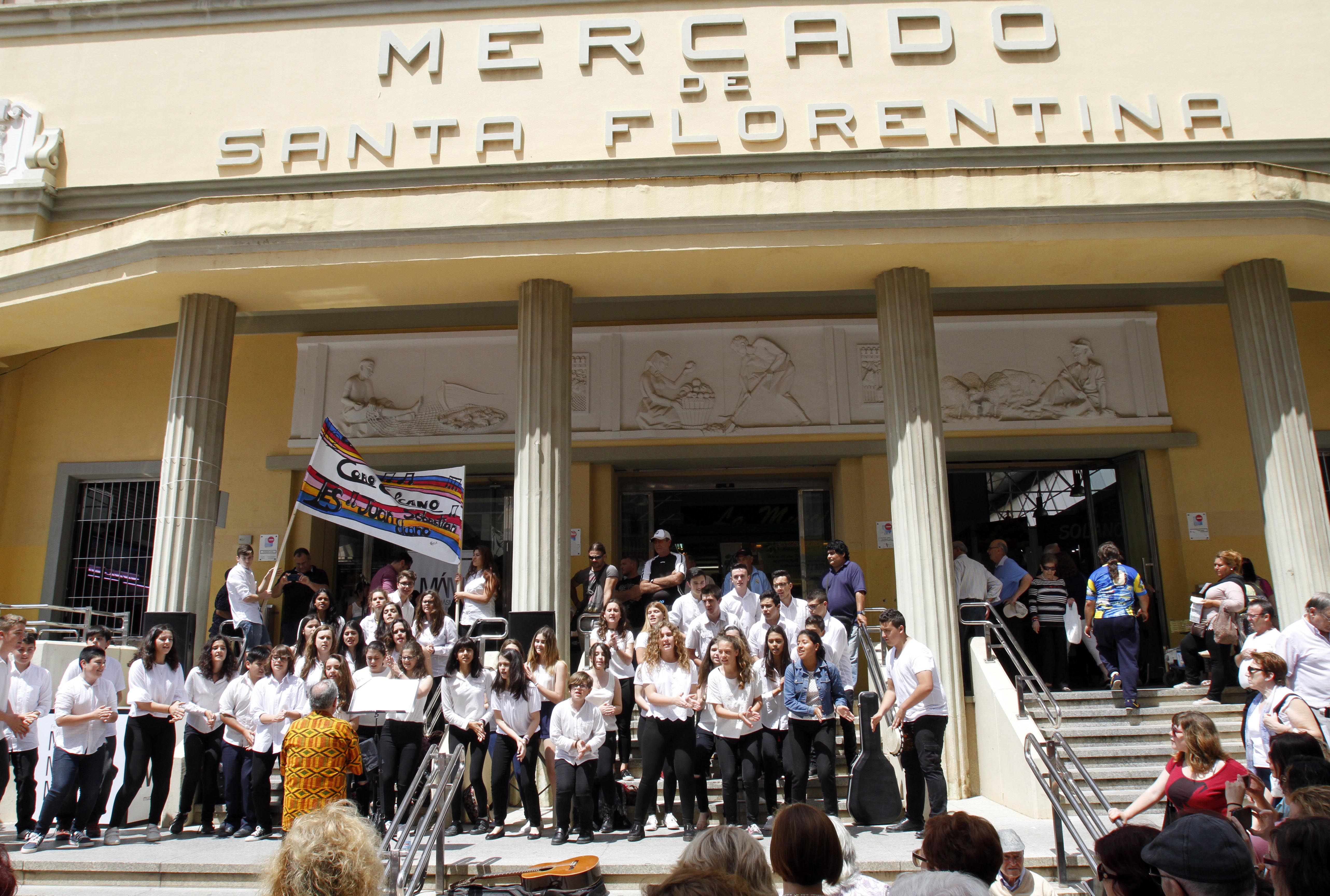 Música en el Mercado Santa Florentina dentro del festival Mucho Más Mayo