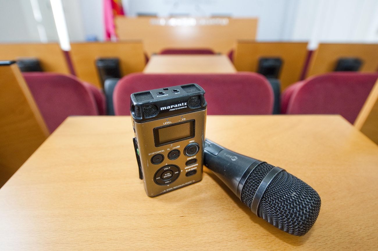 Sala de prensa del Palacio Consistorial