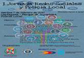 Cartel de la I Jornada Redes Sociales y Polica Local