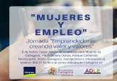 Cartel jornada de Ucomur 'Mujeres y empleo'