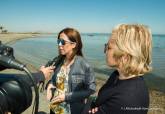 Visita a Punta Brava de la vicealcaldesa, Ana Beln Castejn y la Consejera de Medio Ambiente, Adela Martnez-Cach