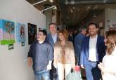 Los artistas con sndrome de Down de ASIDO Cartagena exponen sus obras en el centro Ramn Alonso Luzzy