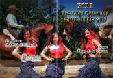Cartel de los XII Recitales Flamencos de Santa Luca 2017