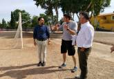 Visita del concejal de Cultura a los colegios San Gins de la Jara y San Isidro