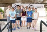El Club Bdminton Cartagena-UPCT entrega los trofeos de la temporada a sus miembros ms destacados