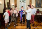 El Minerva-Cartagena Fminas recibe el reconocimiento del Ayuntamiento por el ascenso a Segunda