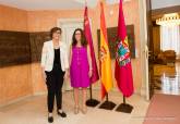 Visita de la alcaldesa de Cartagena a la presidenta de la Asamblea Regional