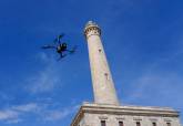 Primer vuelo inaugural de control del dron de vigilancia martima del litoral