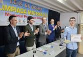 El instituto El Boho entrega los premios de la Olimpiada Matemtica