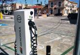 Puntos de recagca de coches elctricos en La Palma. 