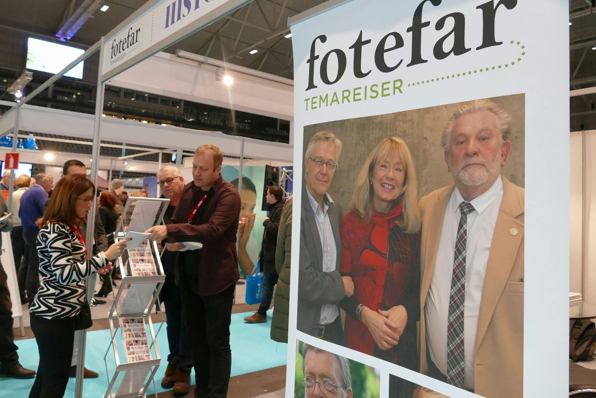 Ana Beln Castejn en la Feria Internacional de Oslo presentando los atractivos tursticos de Cartagena