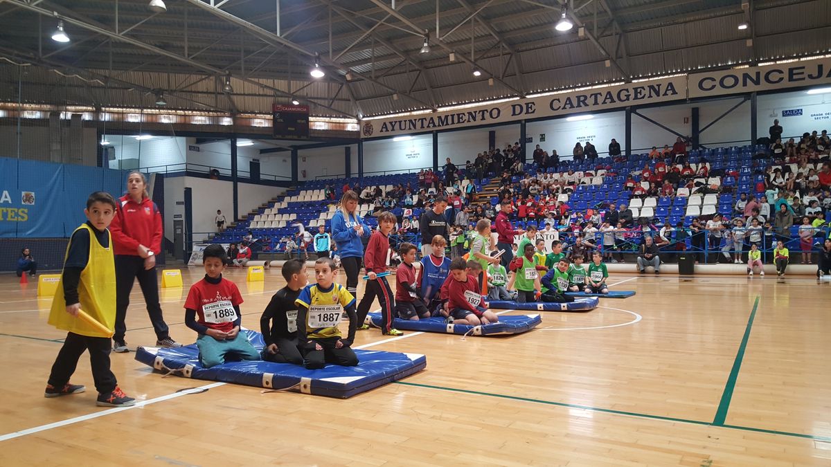 Categora benjamn de 'Jugando al Atletismo'