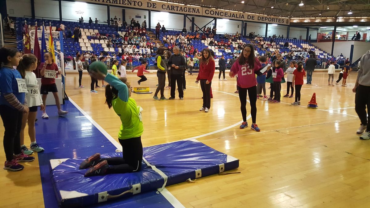 Categora benjamn de 'Jugando al Atletismo'