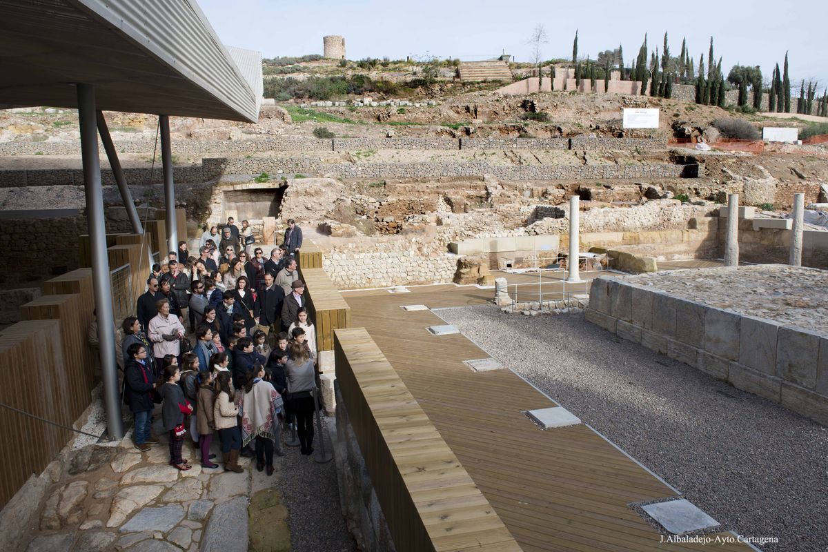 Visitantes del Foro Romano