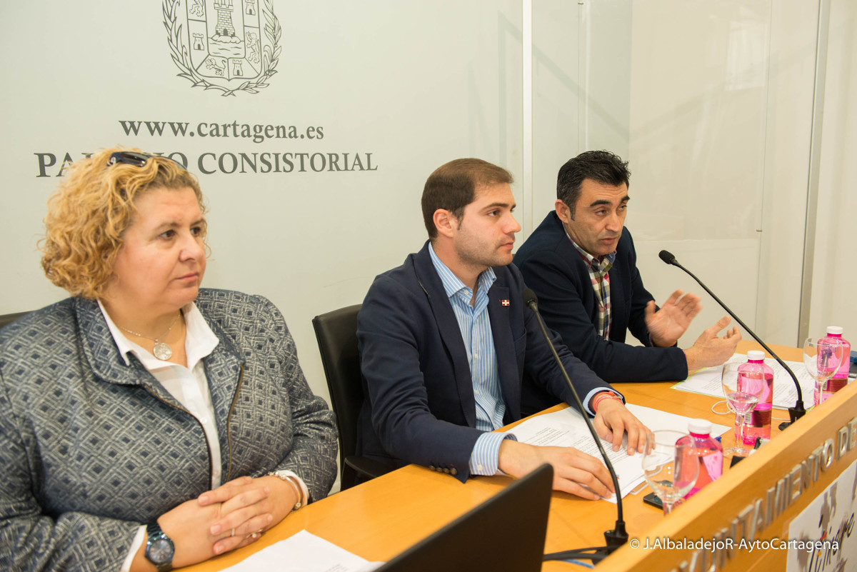 Presentacin de la jornada de empleabilidad Itinere para jvenes cartageneros