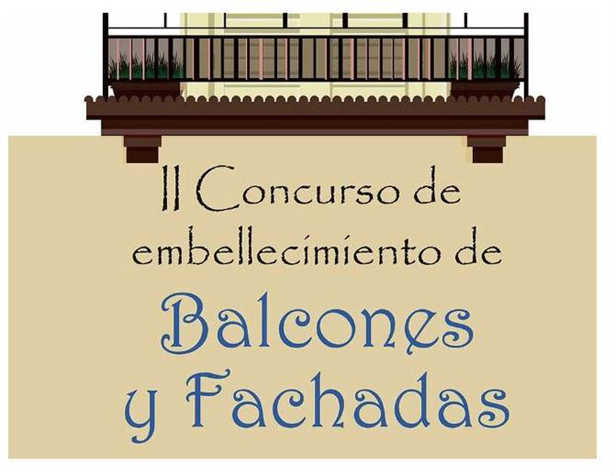 Cartel concurso de fachadas y balcones de Semana Santa
