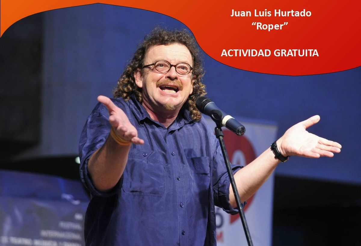 Juan Luis Hurtado 'Roper' ofrece una noche humorstica este sbado en el Centro de Recursos Juveniles