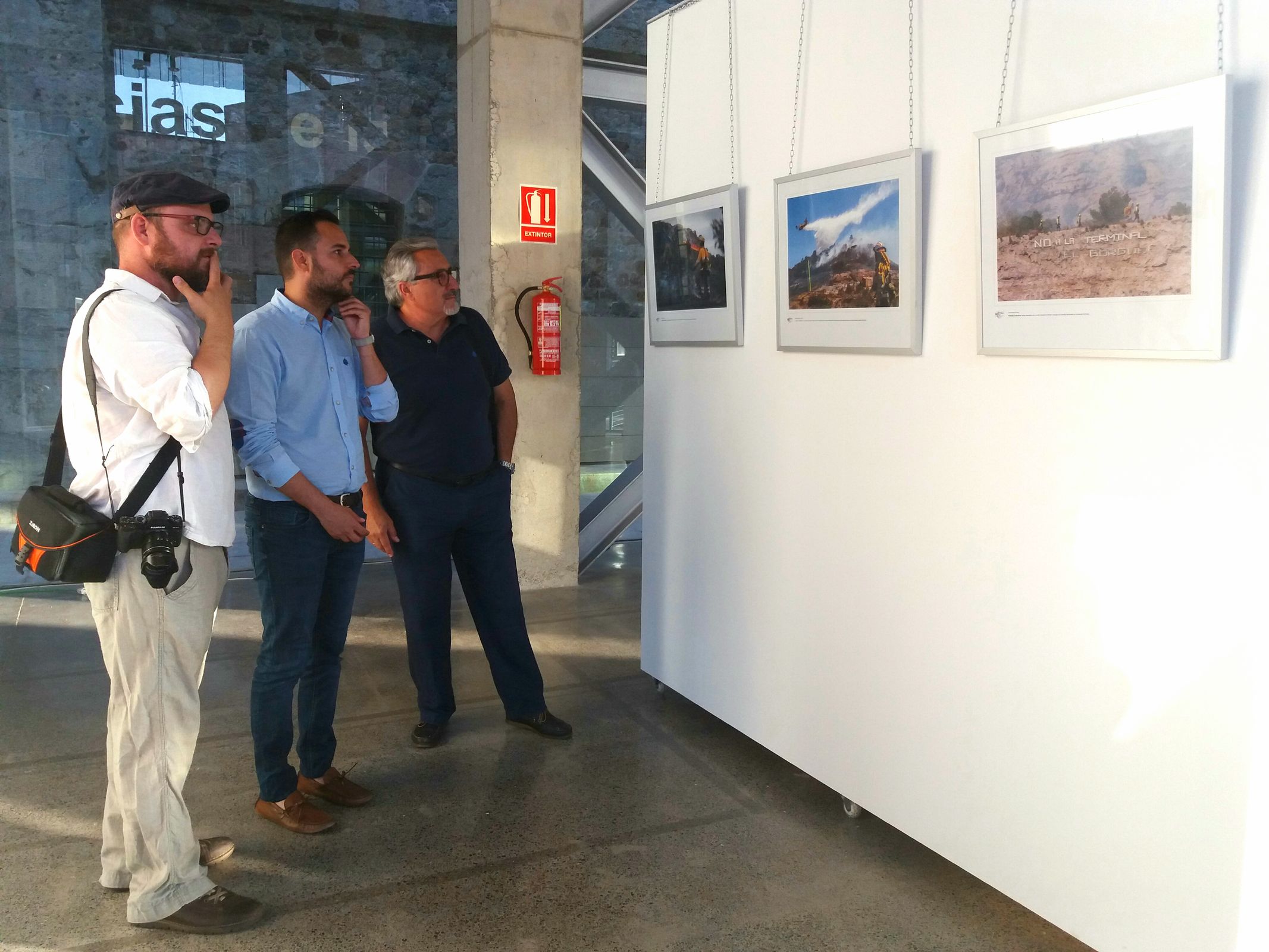 Exposicin de las imagenes del Anuario de Fotoperiodismo de la Regin de Murcia