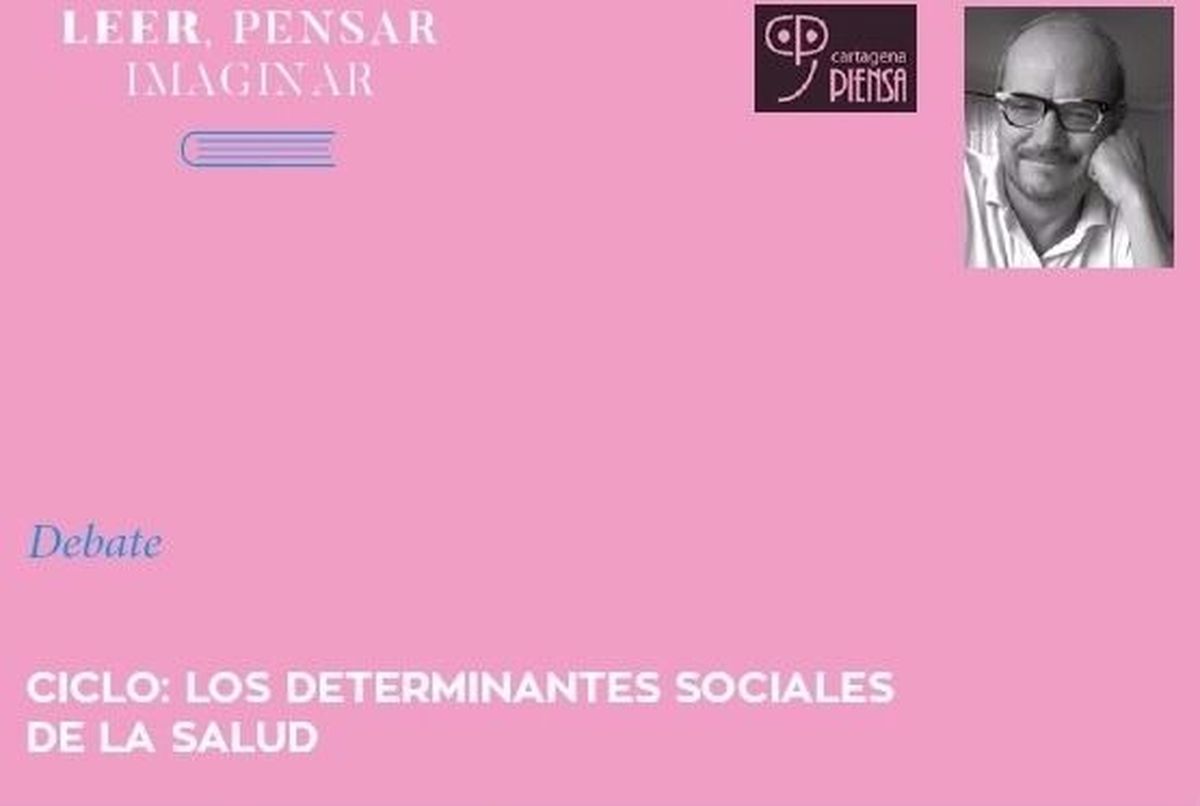 Cartel de la charla coloquio 'La Regin de Murcia est enferma de pobreza'