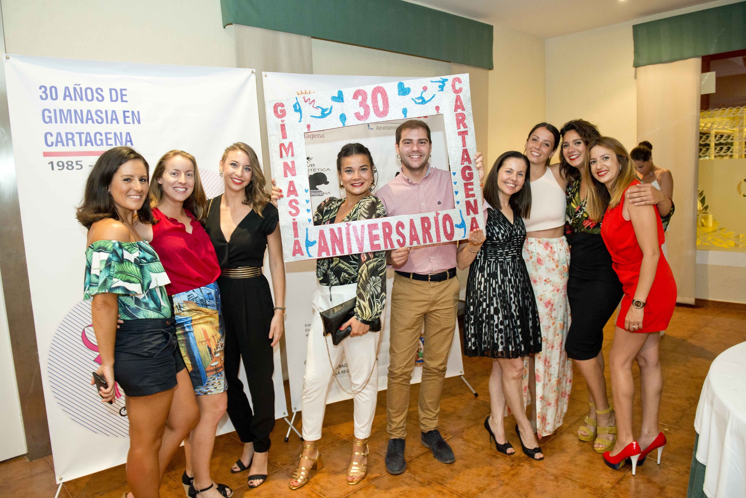 Cena de Gala 30 Aniversario de la Gimnasia en Cartagena