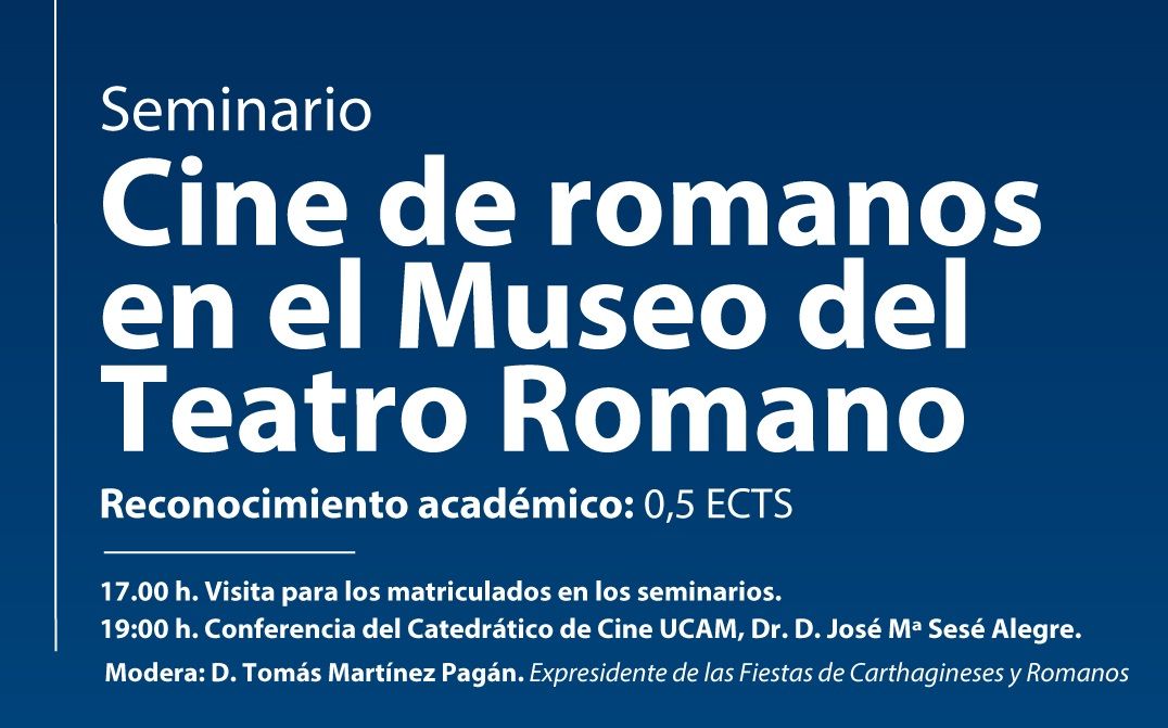 Seminario sobre cine de romanos