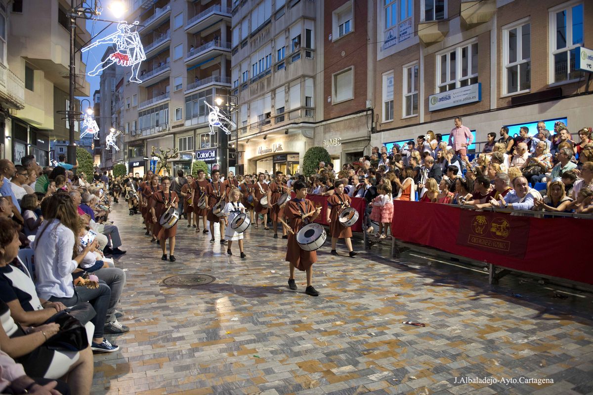 Desfile en Carthagineses y Romanos