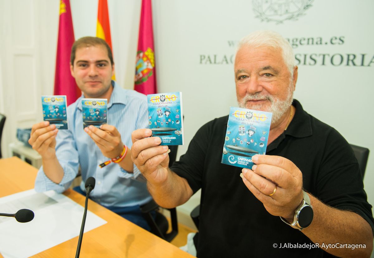 Presentacin del calendario deportivo de bolsillo Crono