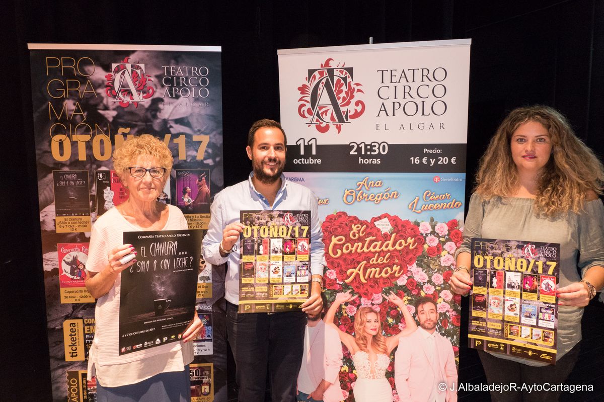 Presentacin de la nueva programacin del Teatro Circo Apolo de El Algar