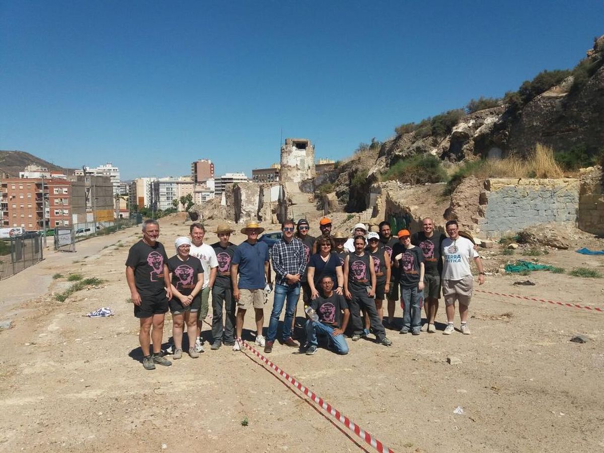 Visita a las excavaciones en el Monte Sacro