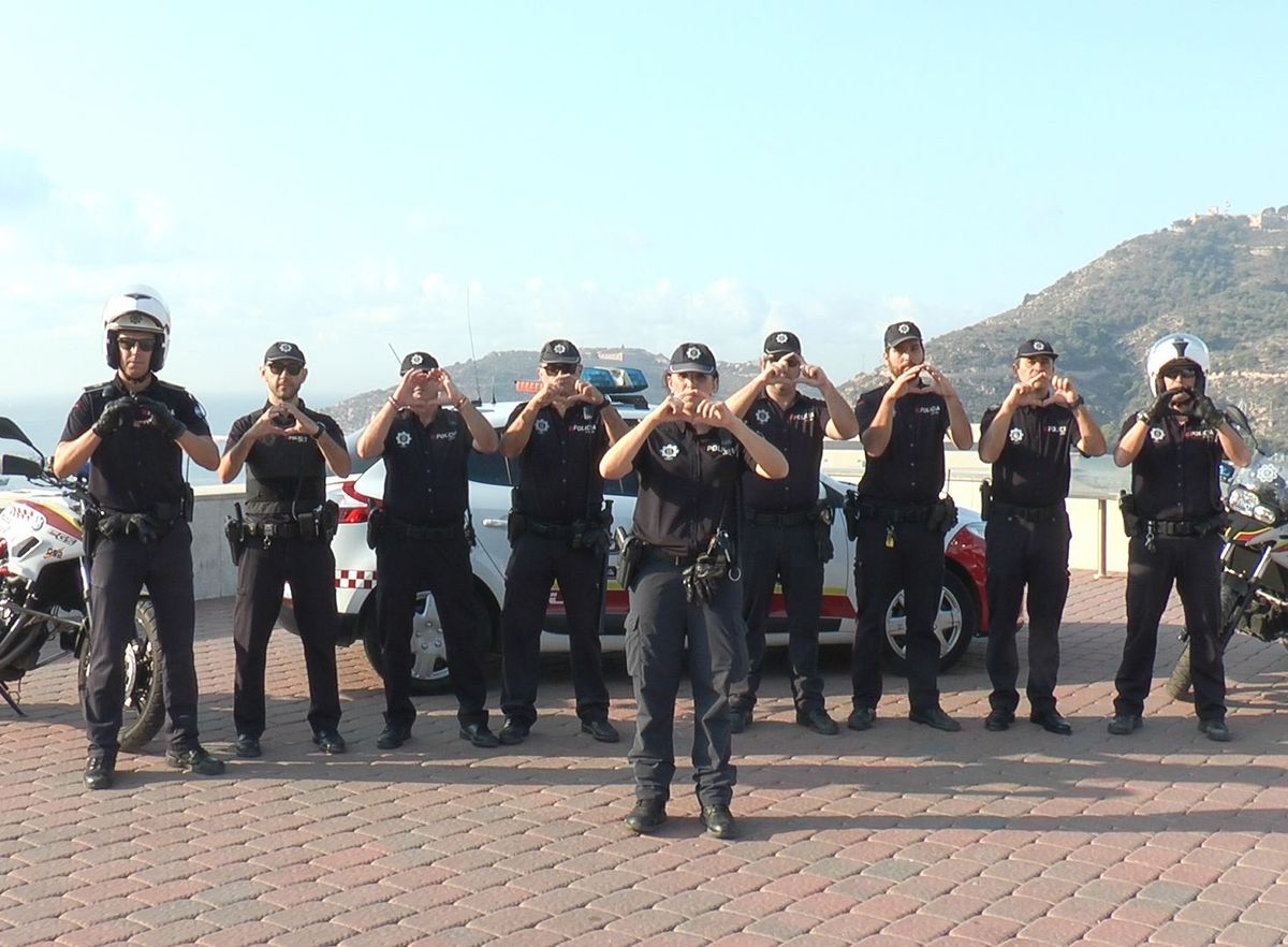 Secuencia del vdeo de la Polica Local de Cartagena para el Proyecto Edward