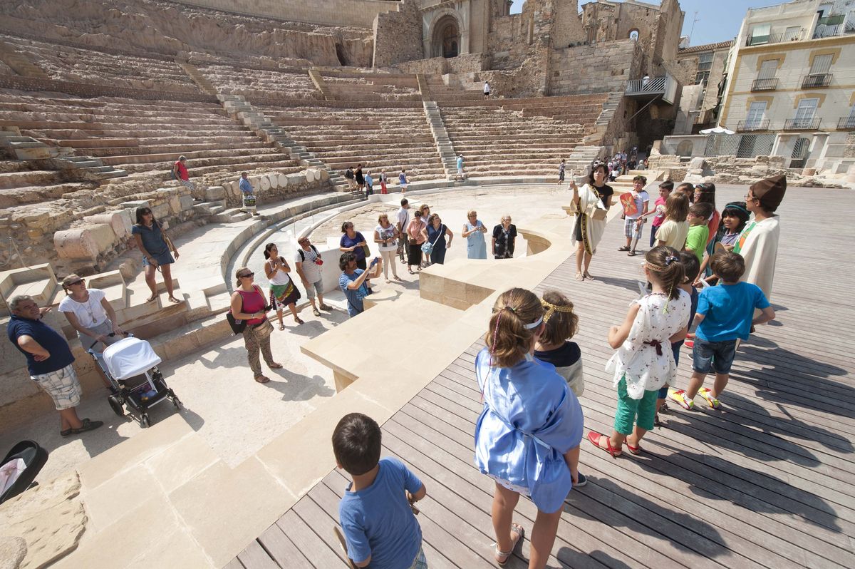 Jornada de puertas abiertas en el Teatro Romano