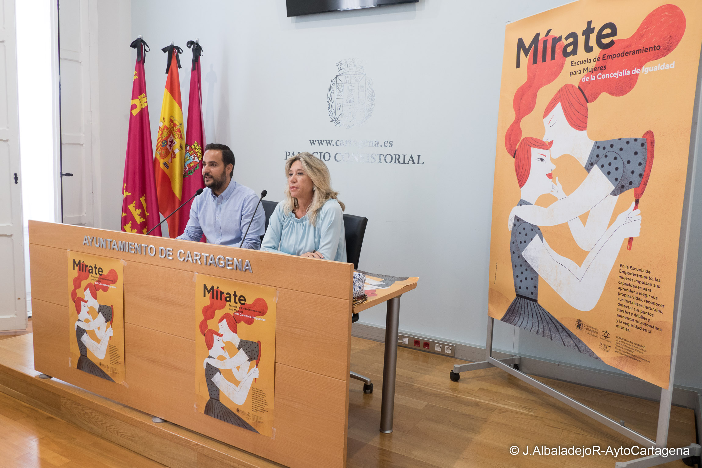 Presentacin del programa de la Escuela de Empoderamiento para mujeres de la Concejala de Igualdad