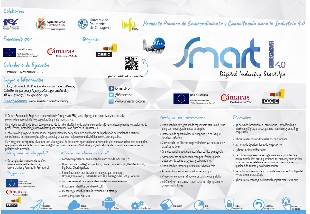 Curso de capacitacin 4.0 CEEIC SMART I4.0