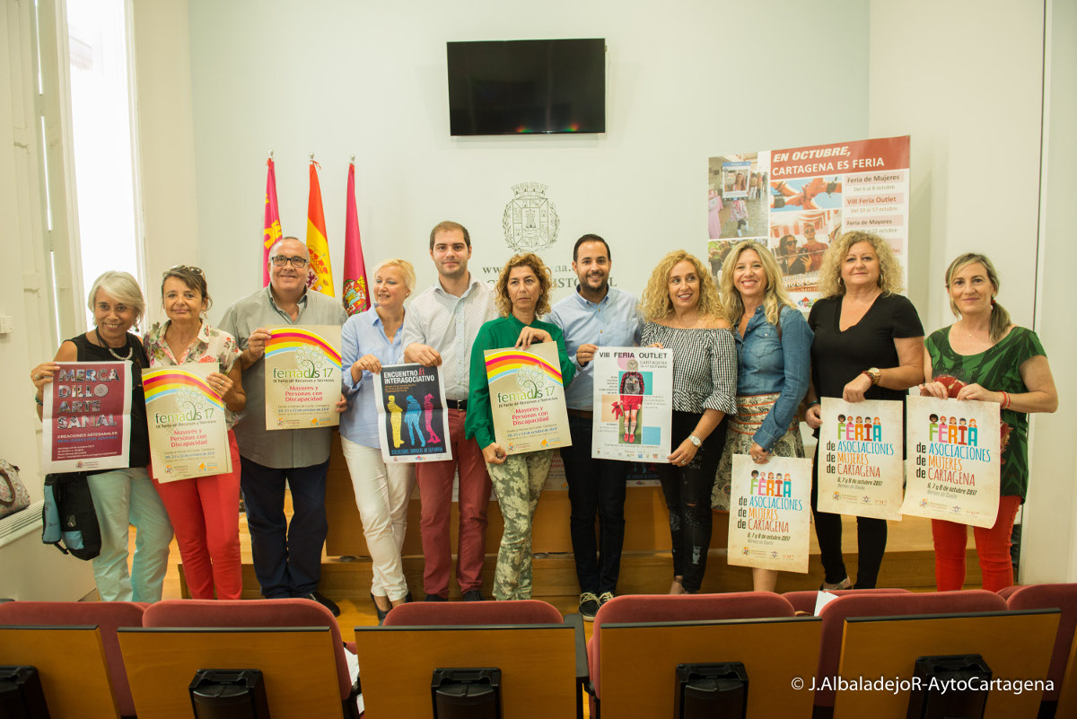 Presentacin de Cartagena es Feria en el mes de octubre