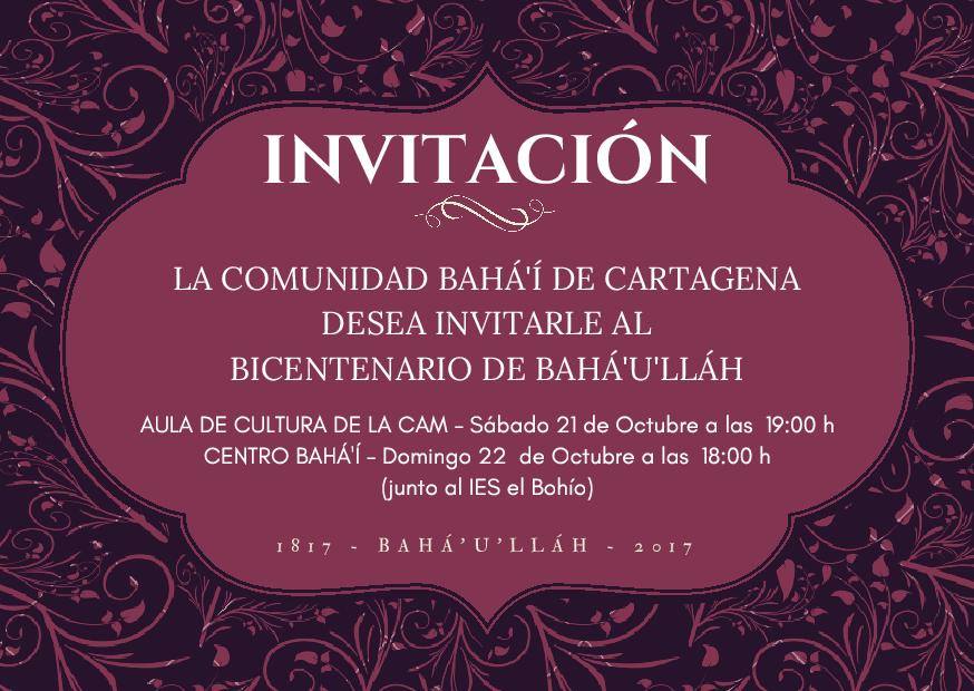 Bicentenario del nacimiento de Bah'U'Llh