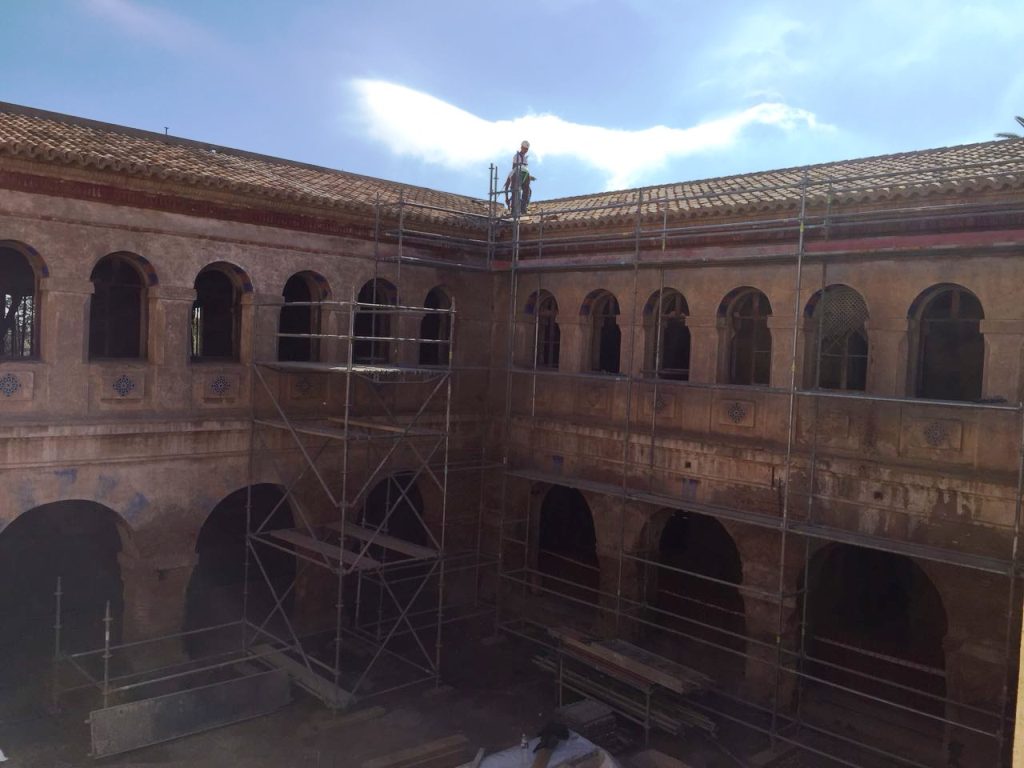 Visita a las obras del Monasterio de San Gins de la Jara