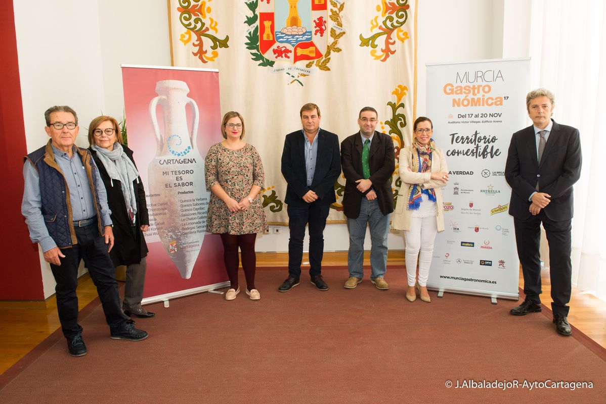 Presentacin del stand de Cartagena en Murcia Gastronmica